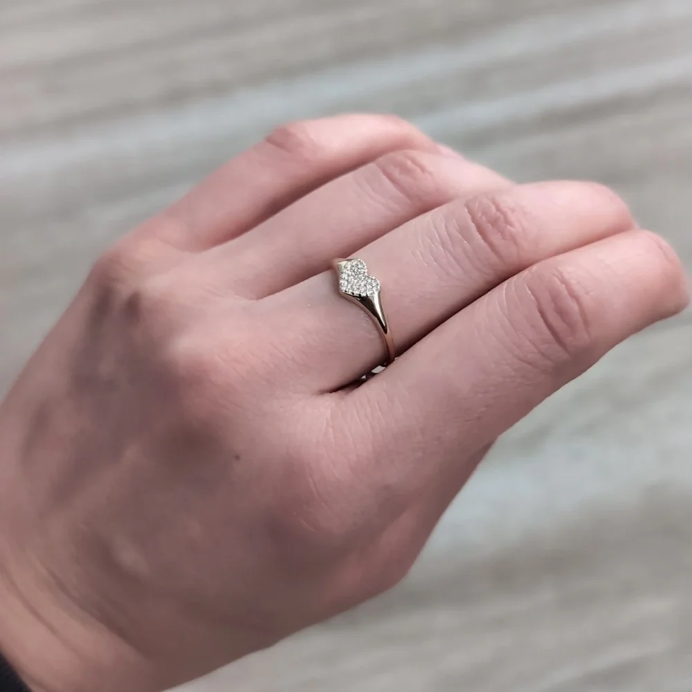 NWT Gorjana Gold Heart Ring - Picture 14 of 16